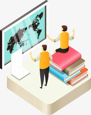 矢量扁平化商务元素免抠