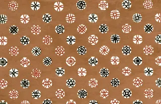 褐色几何小碎花底纹免抠