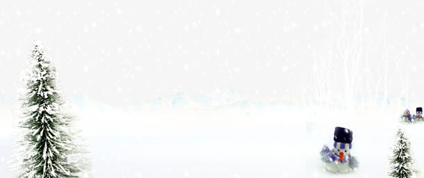圣诞白色雪素材免抠