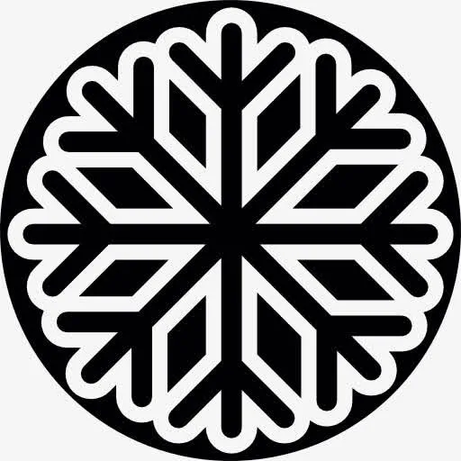 Snowflake Button 图标免抠
