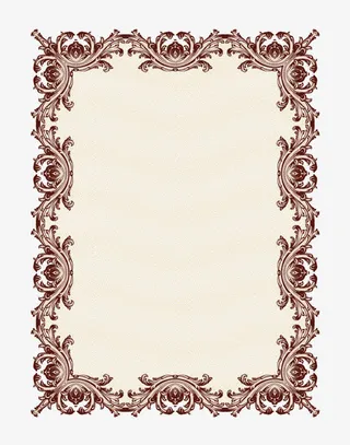欧式边框免抠