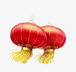 红灯笼免抠