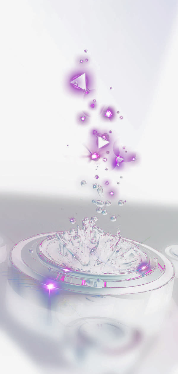 漂浮科技素材免抠