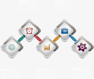 方块ppt图标免抠