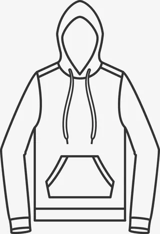 连帽卫衣创意设计图免抠