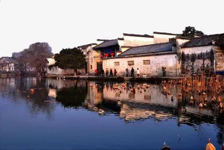 宏村古村落免抠