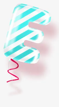 E字体设计卡通字体免抠