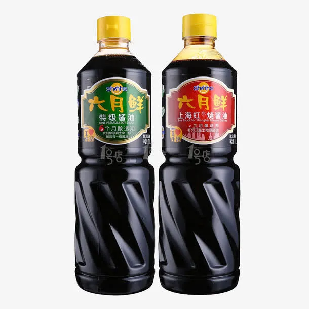 六月鲜酱油免抠