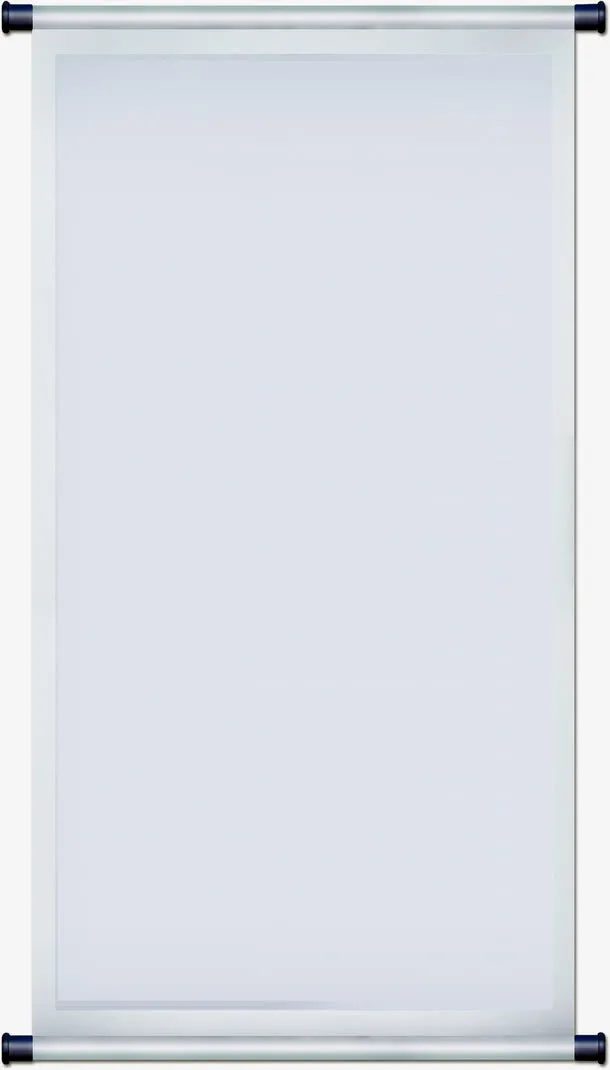 画轴画卷模版素材免抠