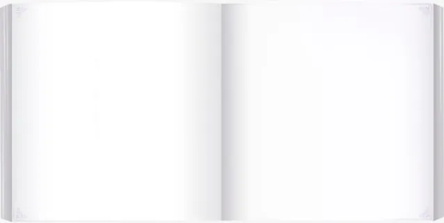 空白书本纸张边框免抠