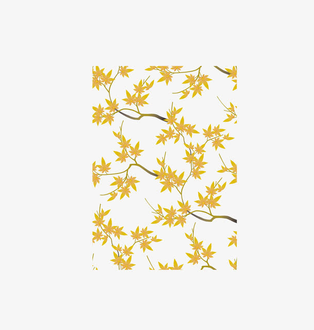 树叶枝条底纹免抠