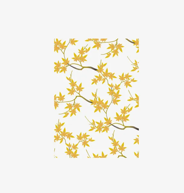 树叶枝条底纹免抠