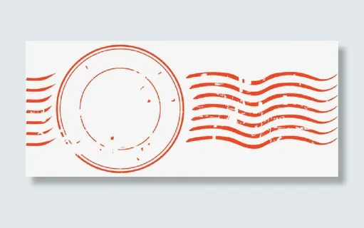 信函复古便签免抠