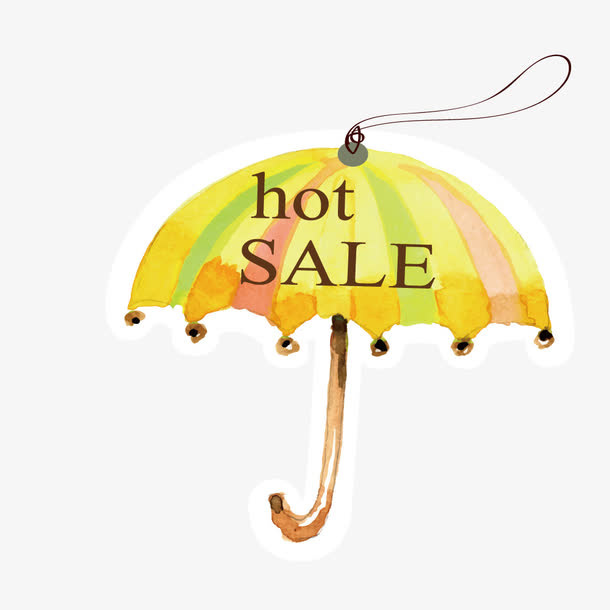 hotsale促销标签免抠