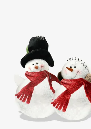 圣诞节雪人高清png素材免抠