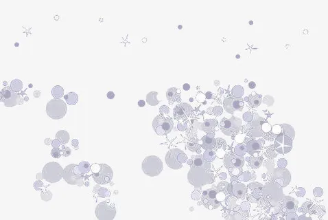 漂浮的紫色光点免抠