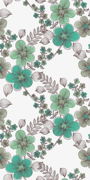 矢量清新树叶底纹背景