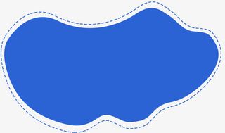 蓝色标签便签免抠