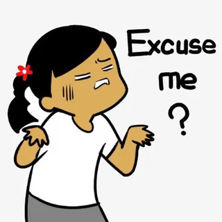 卡通疑惑的表情包免抠