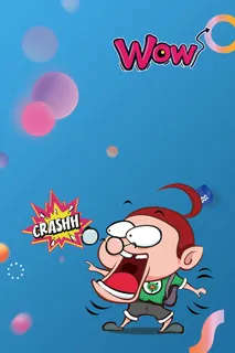 简约卡通人物广告高清