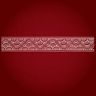 矢量海浪纹理白色折线免抠