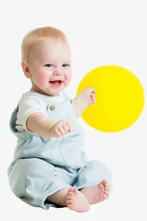 创意摄影笑哈哈的小宝宝免抠