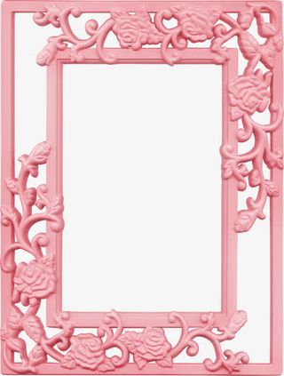 粉色边框免抠