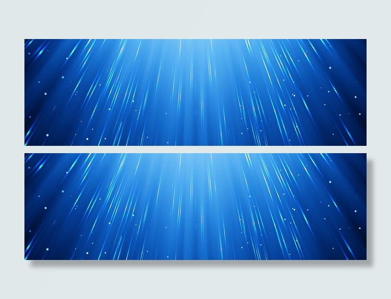 蓝色科技光影背景高清