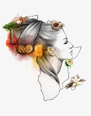 人物手绘插画免抠