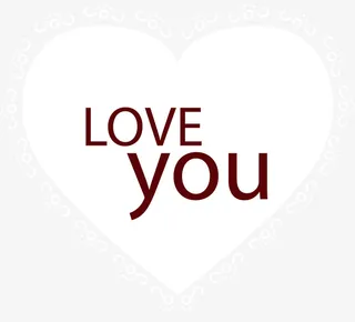 情人节白色爱心装饰免抠