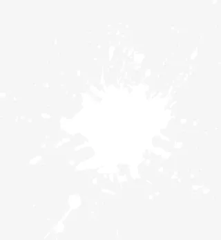 白色清新墨迹免抠