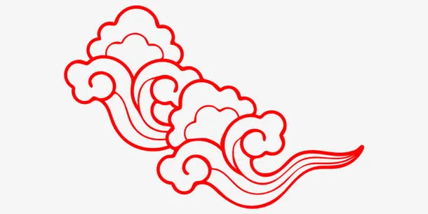 云纹装饰免抠
