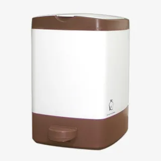 脚踩翻盖智能垃圾桶免抠