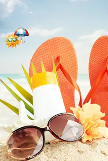 防晒喷雾夏季化妆品海报背景素材高清 防晒喷雾夏季化妆品海报背景素材高清