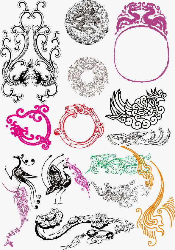 花纹纹理素材免抠