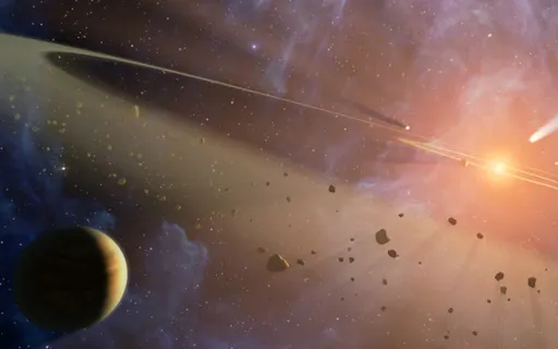 神秘粉色光效星空免抠