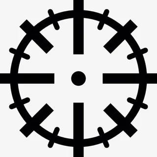 十字线的复杂图标免抠