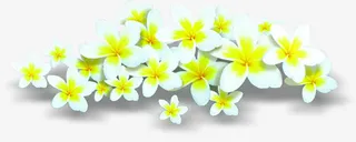 春天花朵美景草地免抠