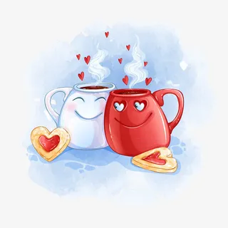 520送你爱心咖啡免抠
