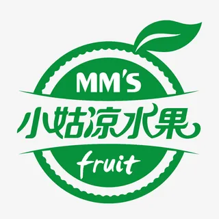 小姑凉水果logo免抠