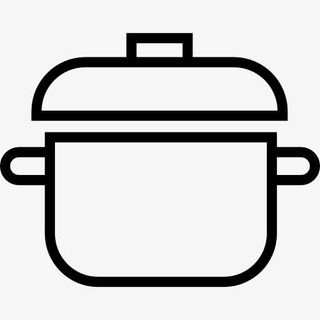 砂锅的轮廓覆盖图标免抠