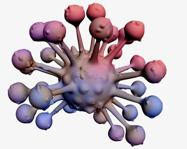 癌细胞素材免抠
