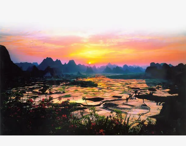 人间仙景免抠