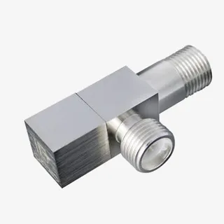 角阀全铜拉丝八字阀免抠