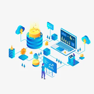 可视化大数据元素免抠