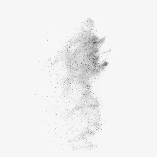 飞溅水花粉尘免抠