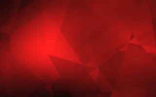 红色光效创意几何形状免抠