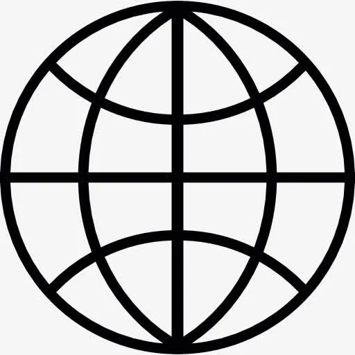 全球网格标志图标免抠