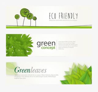 春夏绿色清新免抠