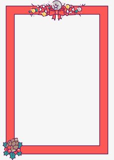 圣诞边框，圣诞节，圣诞氛围免抠